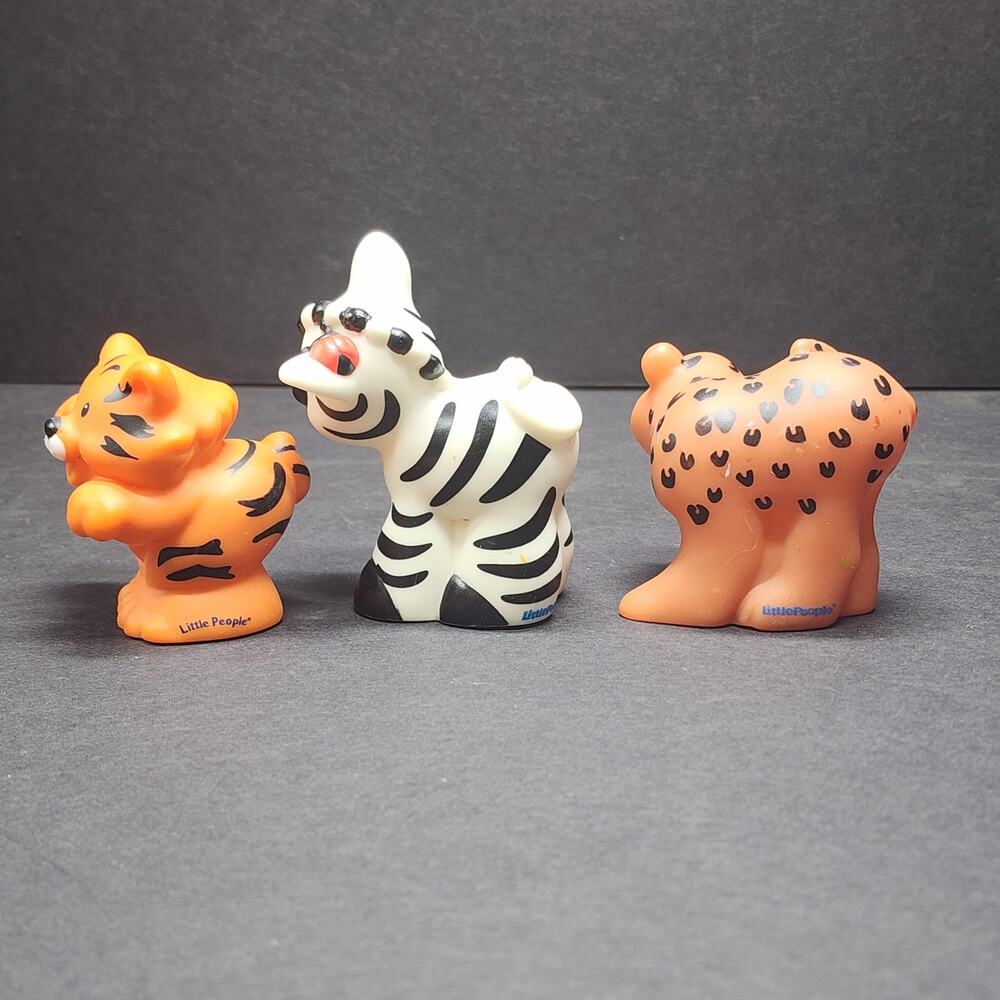 Lot of 3 Little People Replacement Wildlife Animals Safari/Noah's Ark Playsets - Picture 2 of 5